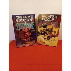 THE ELVENBANE + ELVENBLOOD BOOKS/ HARDBACKS/A.NORTON- M LACKEY/FAST SHIP